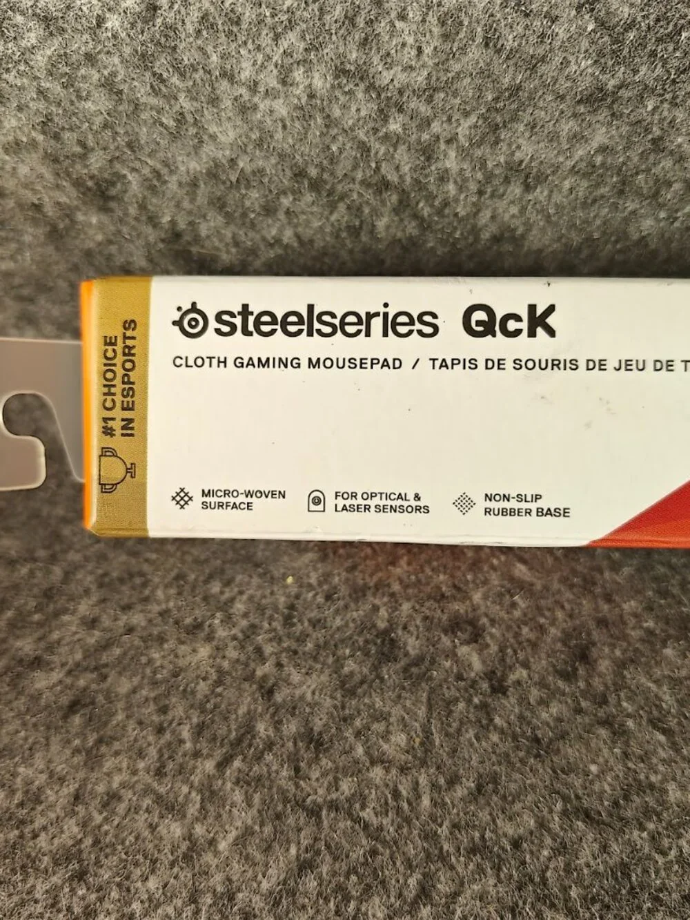 SteelSeries QcK Small Cloth Gaming Mousepad Micro‑Woven Surface NEW
